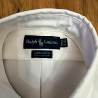 Camicia da uomo bianca Ralph Lauren