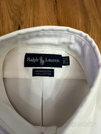 Camicia da uomo bianca Ralph Lauren