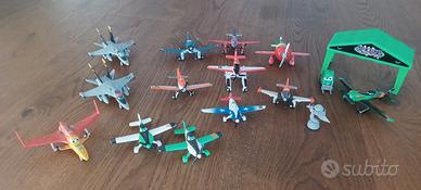 SET AEROPLANI PLANES  1:55