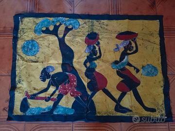 Tela dipinta a mano, artigianato africano