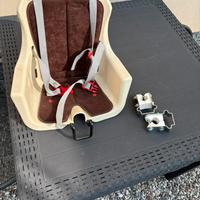 Seggiolino per bici anteriore portabimbi