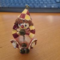 Clown di porcellana
