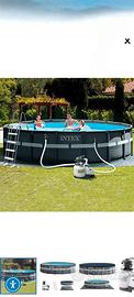 piscina fuori terra Intex Ultra frame 549x132