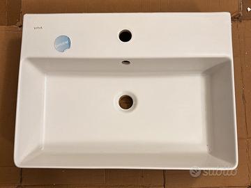 Lavabo Vitra Hygiene senza miscellatore bagno
