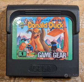 VIDEOGIOCO DONALD DICK  GAME GEAR - VINTAGE