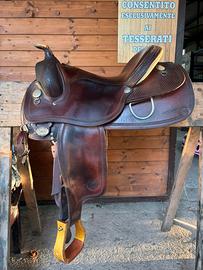 Sella western circle y reining