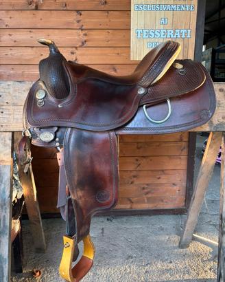 Sella western circle y reining