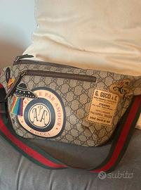 Marsupio tracolla Gucci GG supreme canvas night
