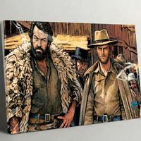  Canvas  Bud Spencer e Terence Hill 