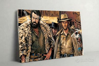  Canvas  Bud Spencer e Terence Hill 