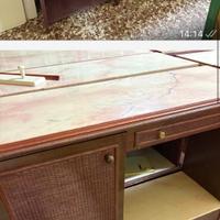 Scrivania con marmo originale hotel