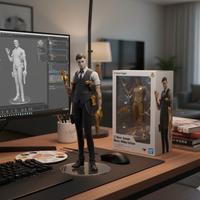 Action figure di skin di fortinaiti "MIDA" 