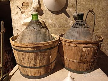 Damigiane in vetro da 52L