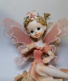 statuina di fata in resina 