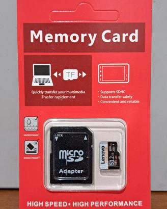 Micro SD Lenovo per Smartphone 512gb