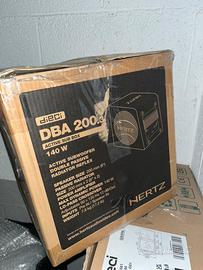 Subwoofer attivo auto dieci DBA 200.3 (140 W)