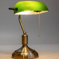 Lampada da tavolo verde