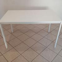 Scrivania bianca 120x70