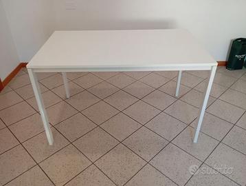 Scrivania bianca 120x70