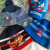 Cappelli bambino Sonic e personaggi