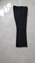 Pantaloni da donna neri gessato
