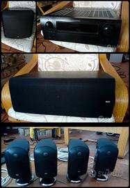 impianto Stereo Denon e casse B&W