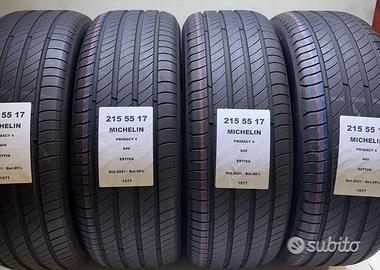 4 gomme 215 55 17 michelin a1577