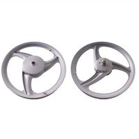 Coppia ruote lega Ciao da 16 con tre razze elicoid