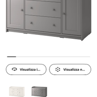 mobile Hauga Ikea come nuovo