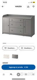 mobile Hauga Ikea come nuovo