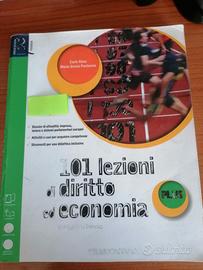 101 lezioni di diritto ed economia 9788823349179
