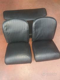 Serie sedili neri fiat 500L epoca