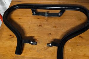 barra paramotore nero per harley Davidson 