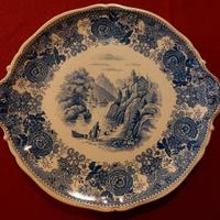 Piatto portata antico ceramica