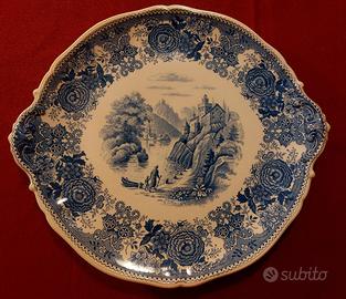 Piatto portata antico ceramica