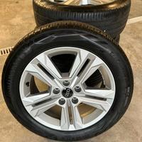 Cerchi AUDI ORIGINALI con gomme estive da 17