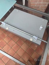 Tavolo in vetro temperato allungabile CALLIGARIS