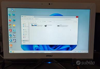 Pc all in one MSI touch screen