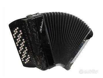 Fisarmonica cromatica amplif. 45 note cassotto 2+2