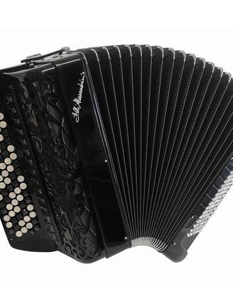 Fisarmonica cromatica amplif. 45 note cassotto 2+2