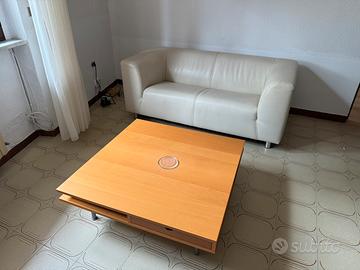 Coppia divani + pouf + tavolino