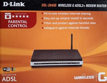 D-Link DSL-2640B Wireless G ADSL2 Modem Router