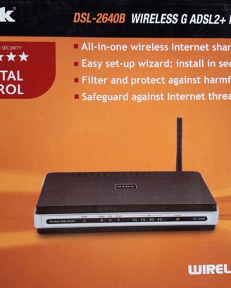 D-Link DSL-2640B Wireless G ADSL2 Modem Router