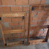 sposta mobili in legno con ruote