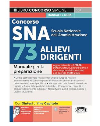 Manuale per la preparazione SNA 2026