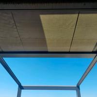 tenda con telecomando a pergola 