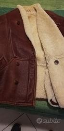 Giacca di montone Shearling originale anni '80