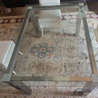 Tavolo in vetro temperato