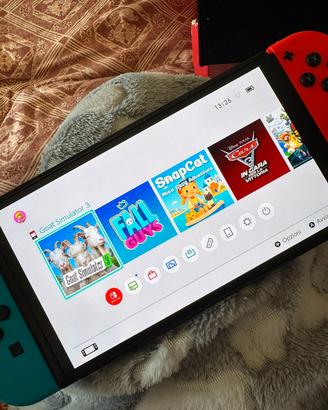 Nintendo switch OLED 1 anno di vita 