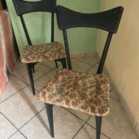 Coppia sedie vintage anni ‘60